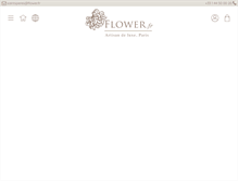 Tablet Screenshot of flower.fr